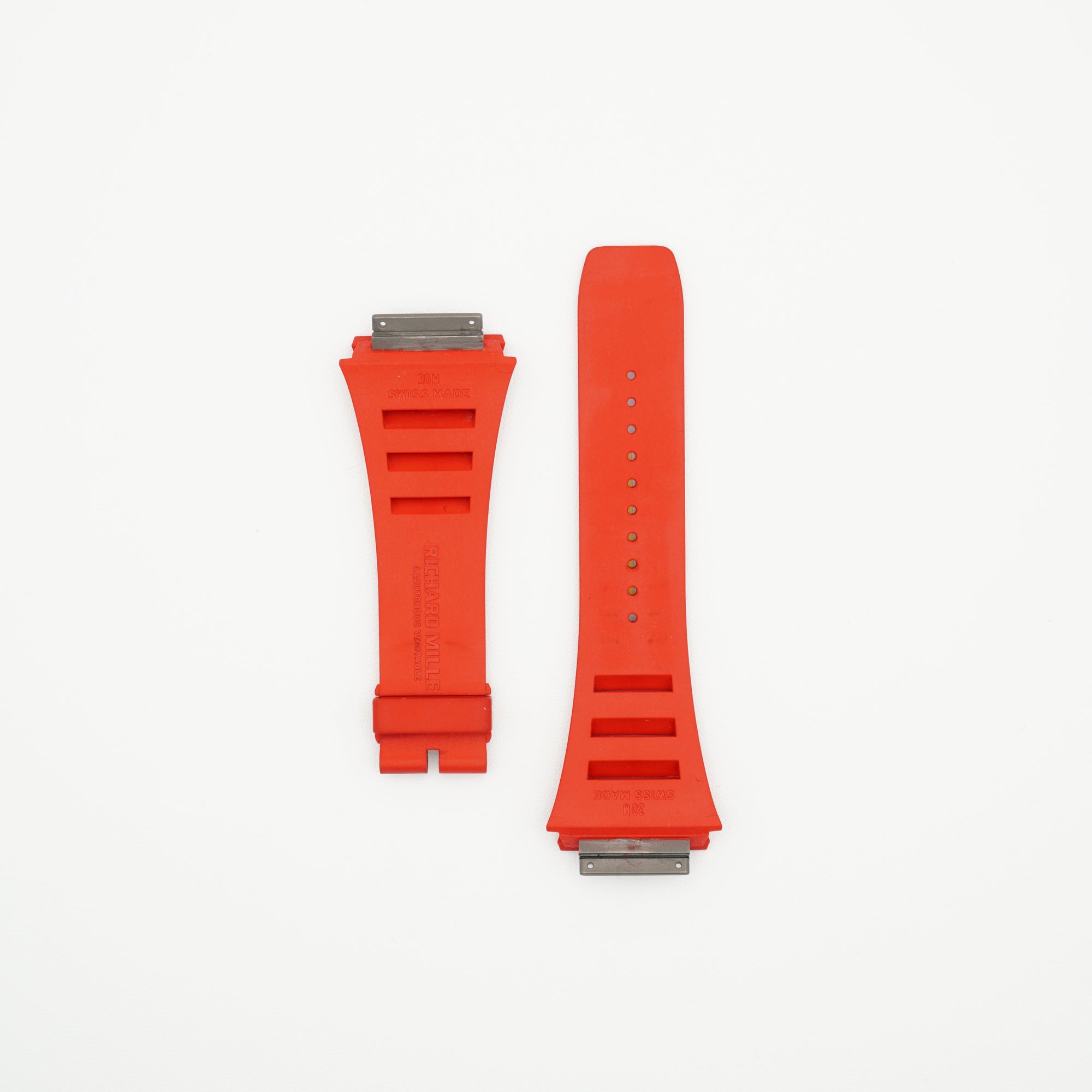 RM30 Rubber Watch Strap Red