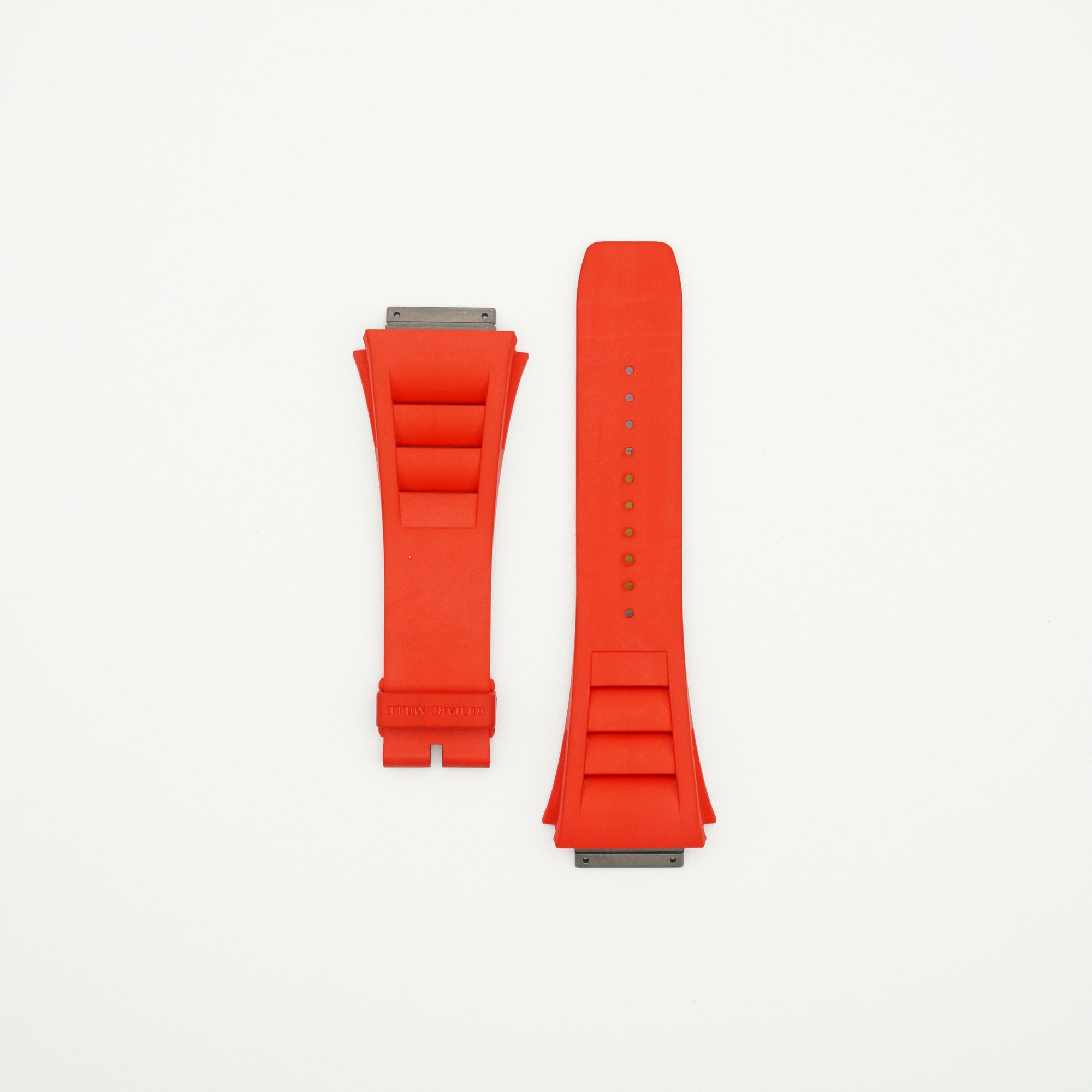 RM30 Rubber Watch Strap Red - Size M