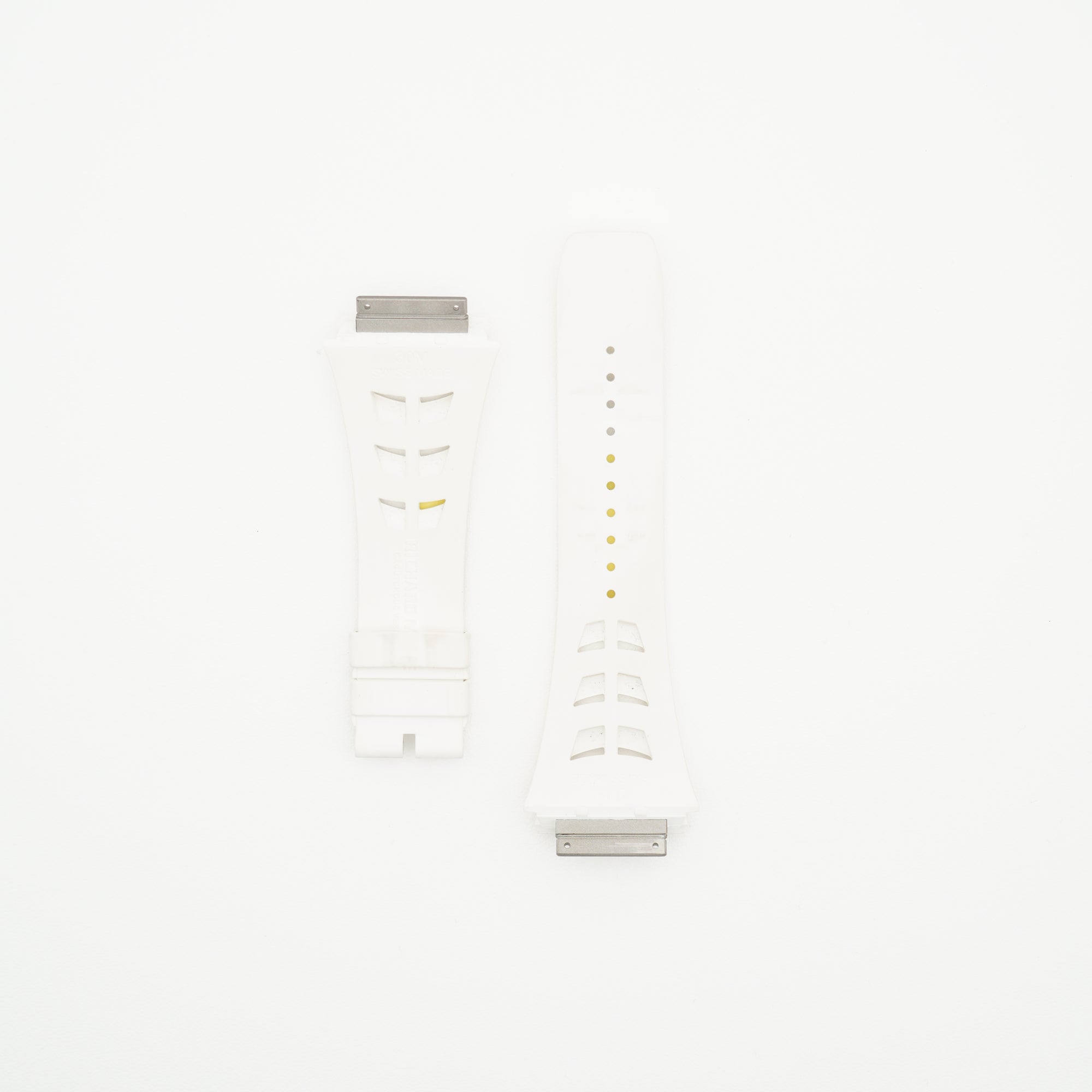 RM30 Rubber Watch Strap White