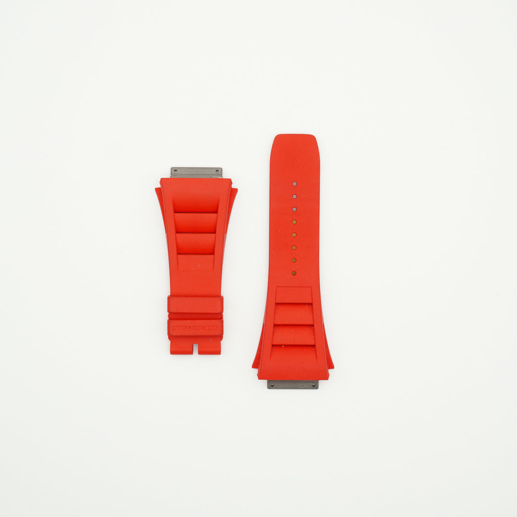 RM30 Rubber Watch Strap Red - Size S (中古良品)