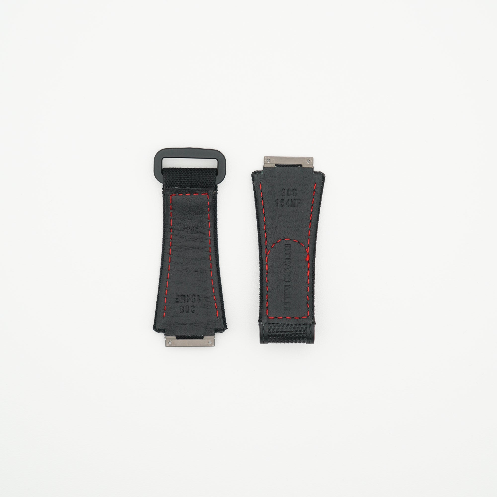 RM30 Nylon Watch Strap Black & Grey