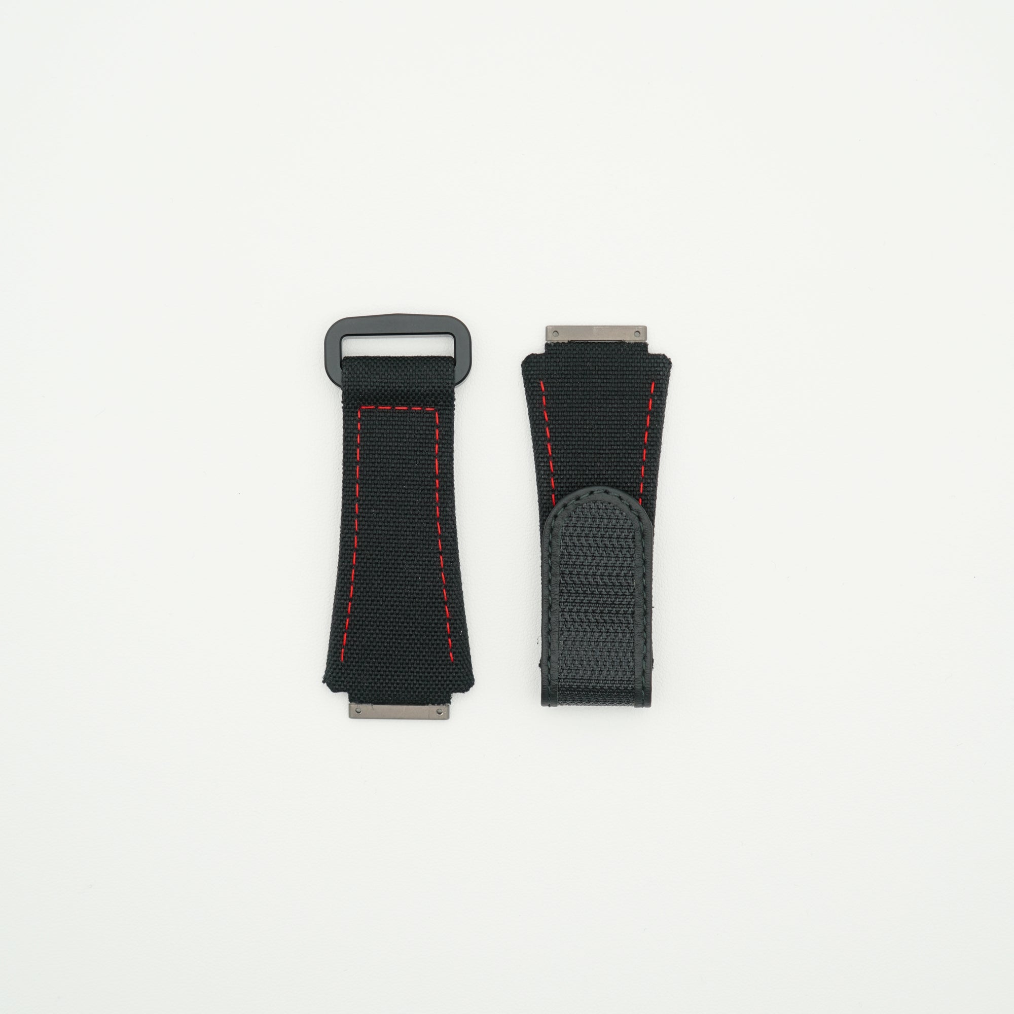 RM30 Nylon Watch Strap Black & Grey - Size S