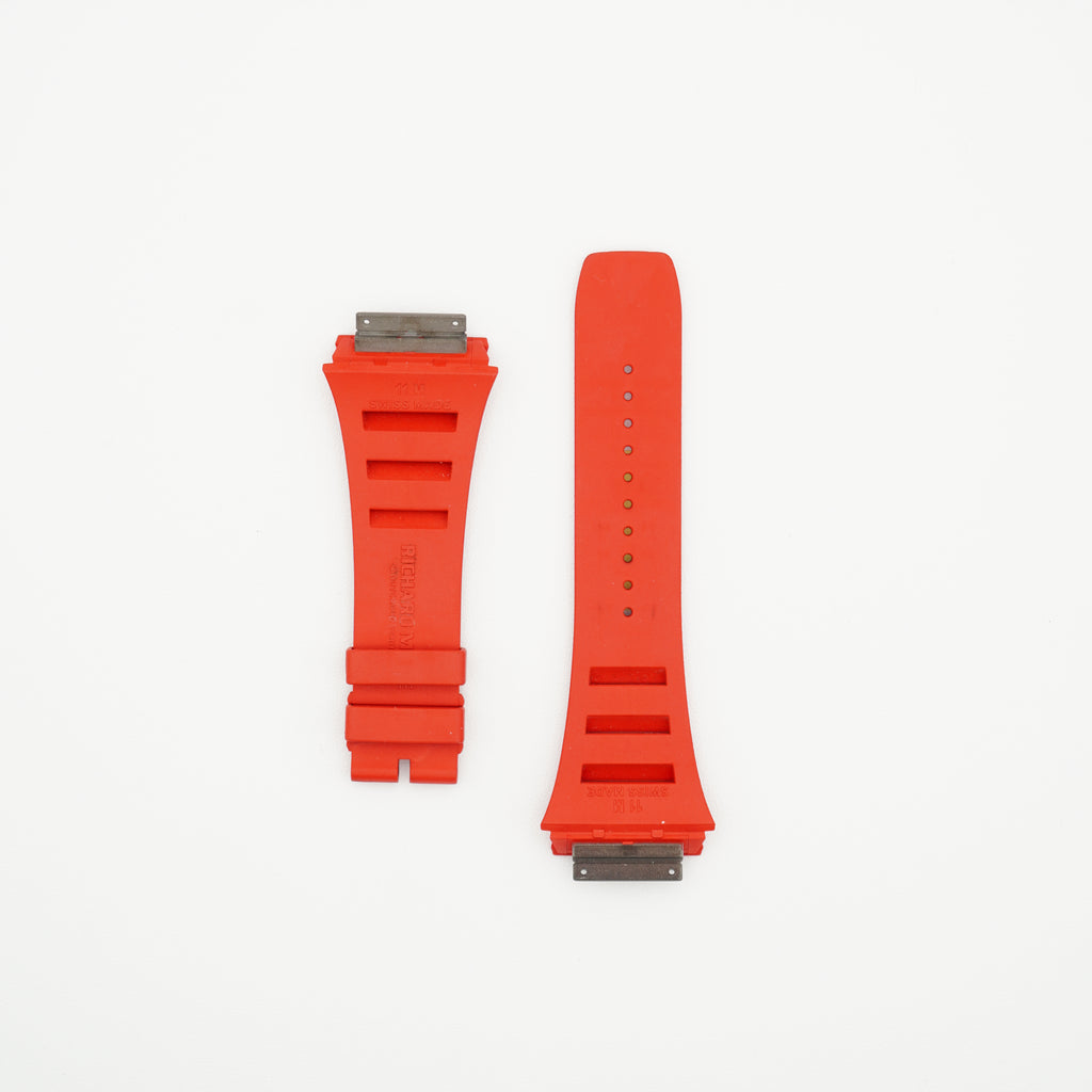 RM11-03 Rubber Watch Strap Red