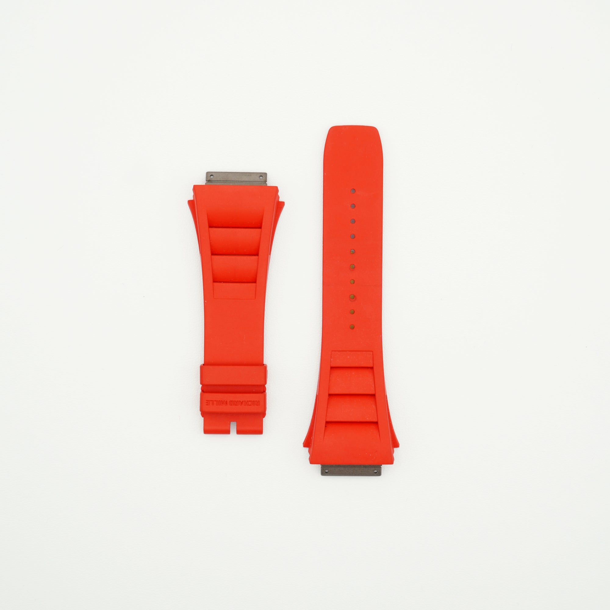 RM11-03 Rubber Watch Strap Red - Size M (中古)