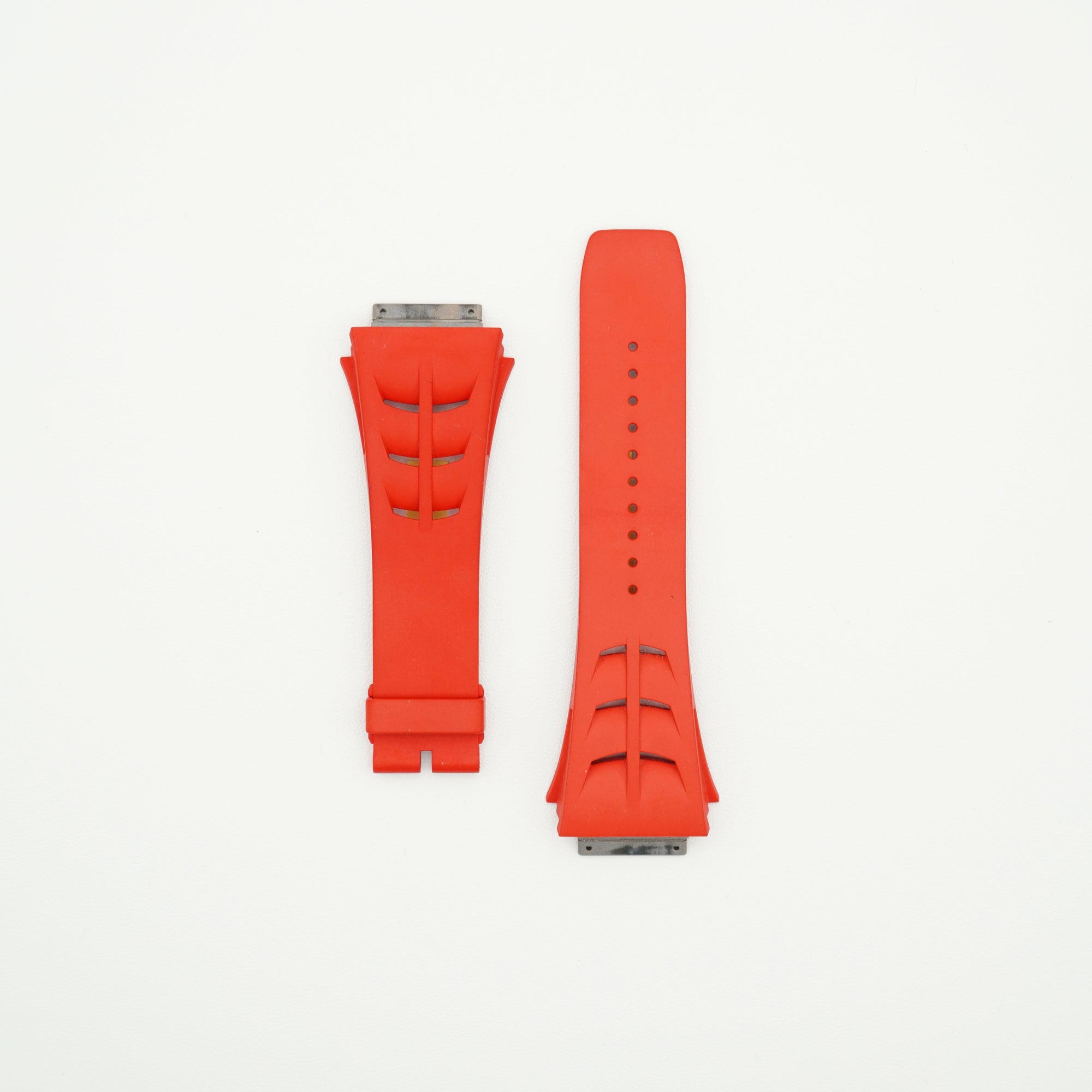 RM11-03 Rubber Watch Strap Red - Size M (中古)