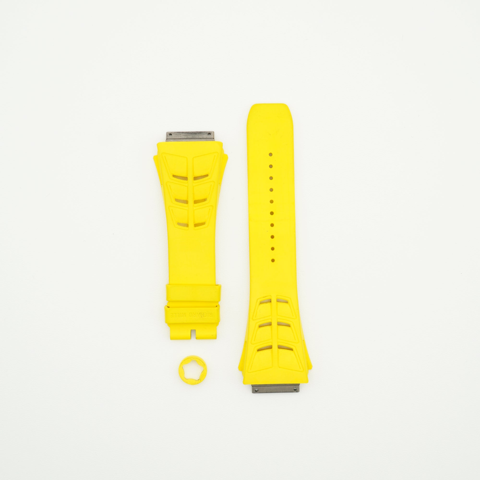 RM11-03 Rubber Watch Strap Yellow - Size M
