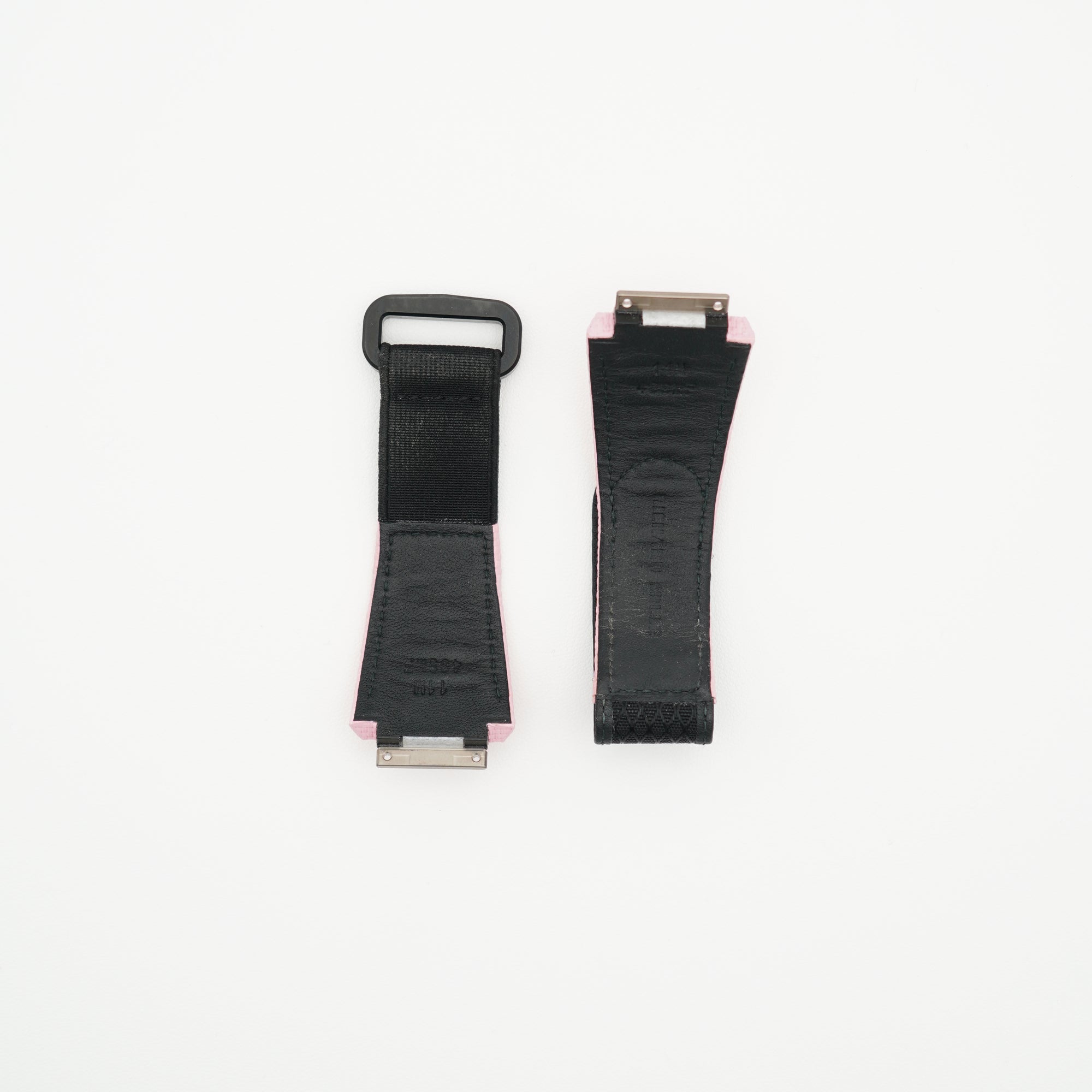 RM11-03 Nylon Watch Strap Pink & Black - Size M
