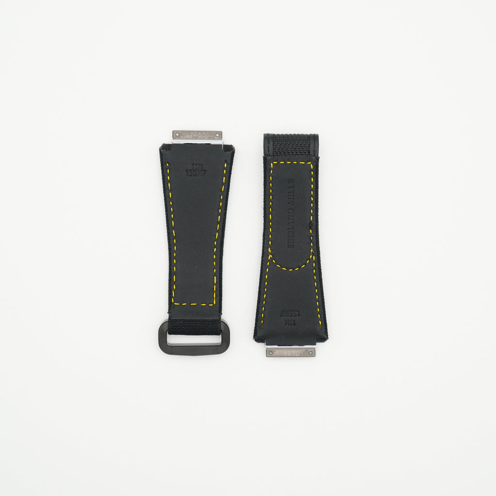 RM11 Nylon Watch Strap Black