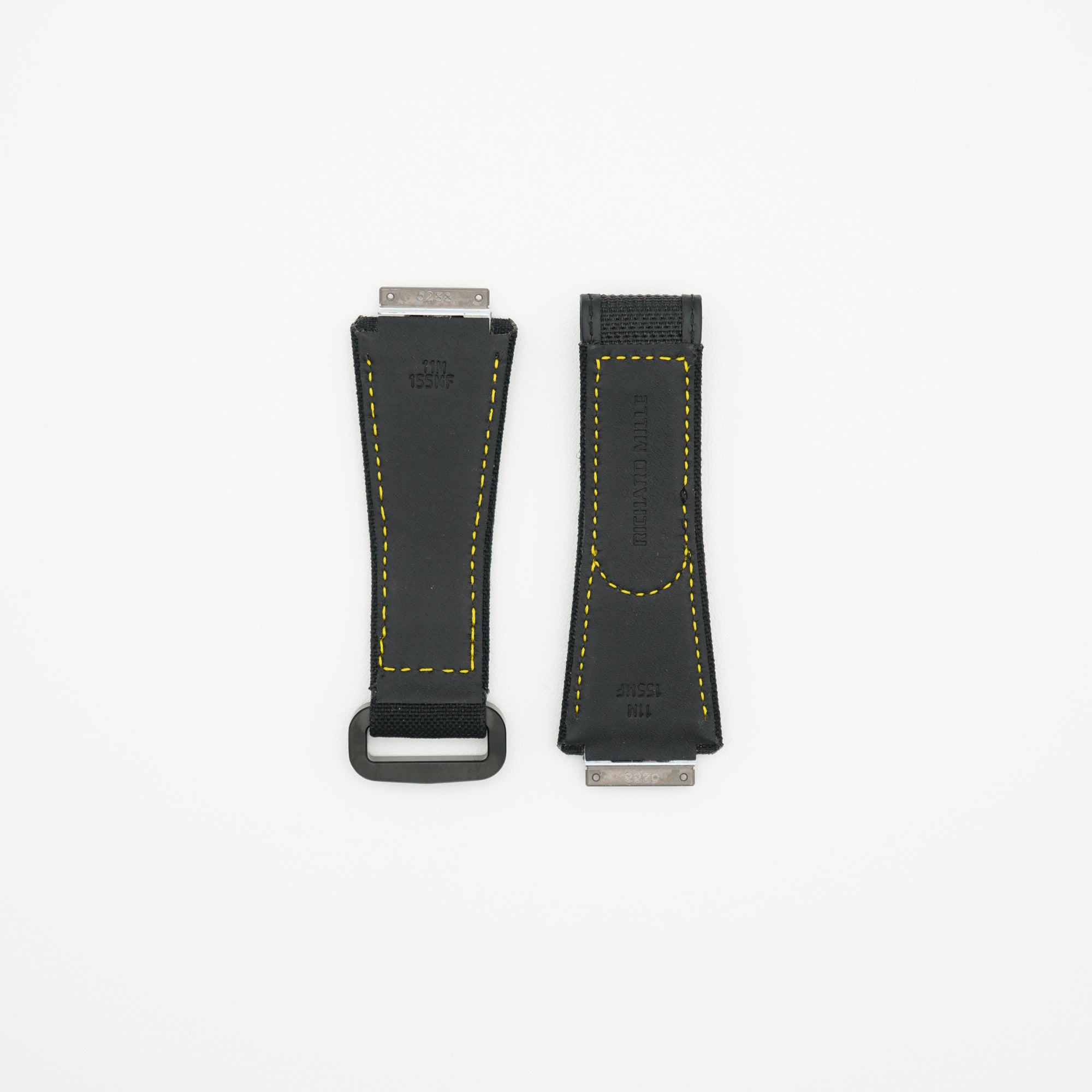 RM11 Nylon Watch Strap Black