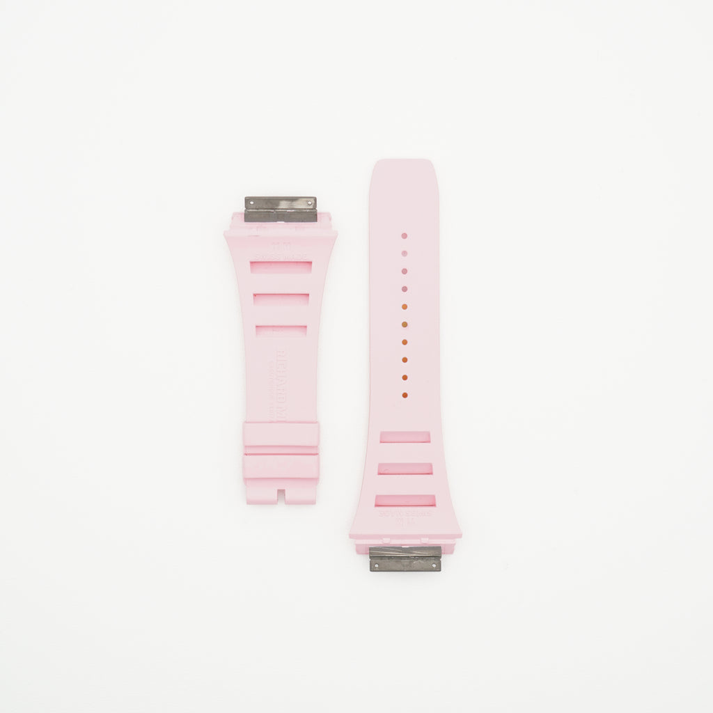 RM11 Rubber Watch Strap Pink