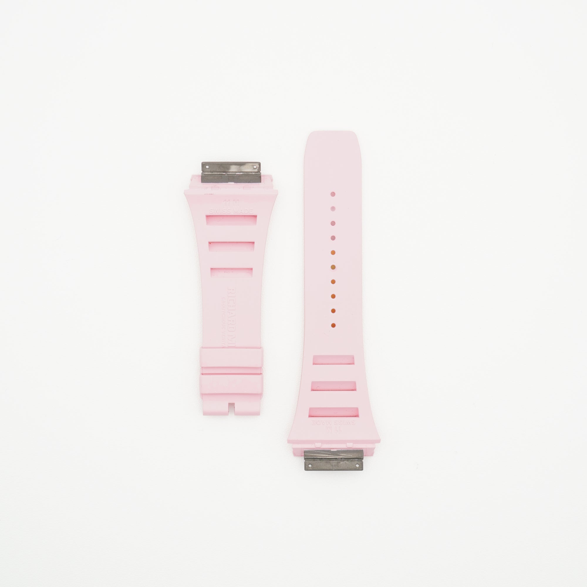 RM11 Rubber Watch Strap Pink