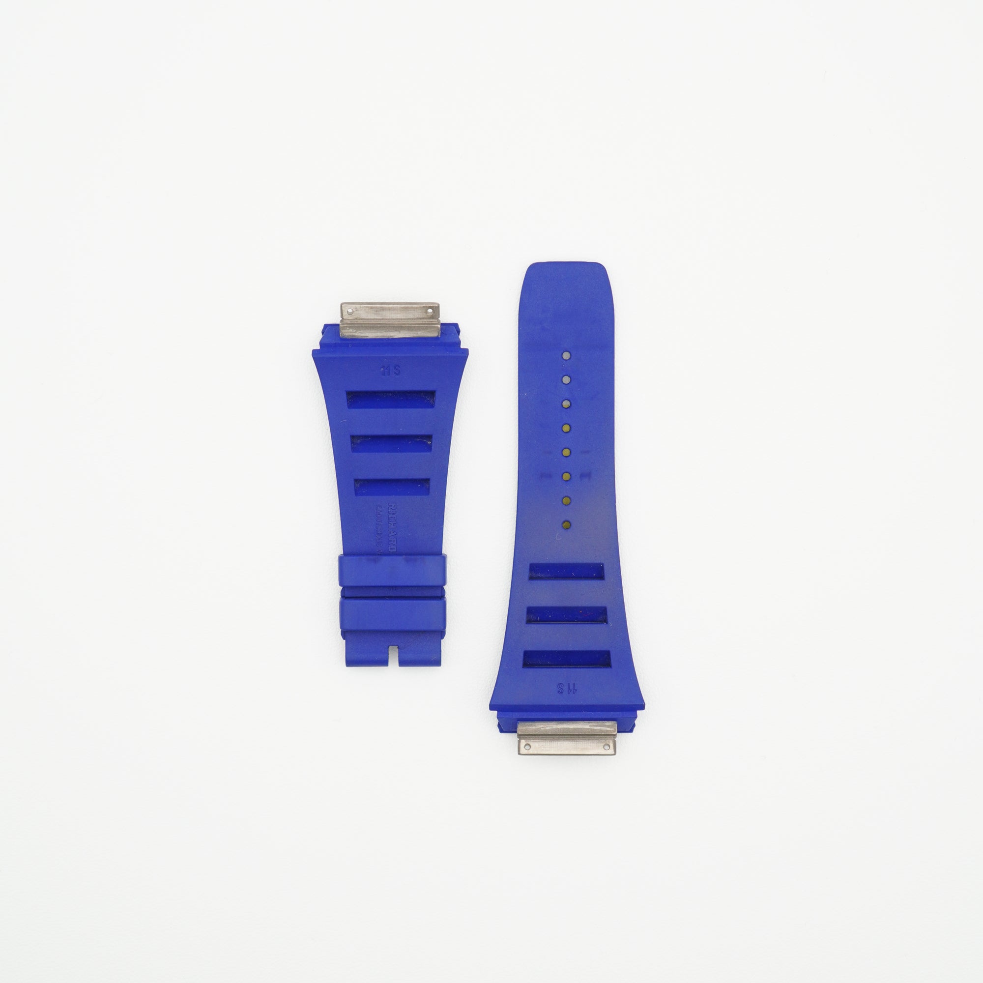 RM11 Rubber Watch Strap Blue