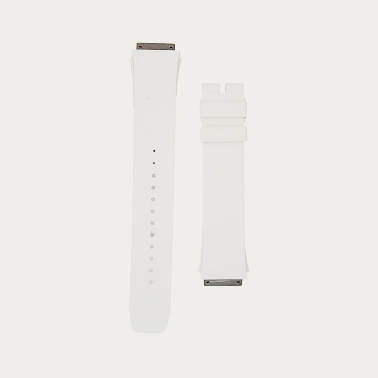 RM07 Rubber Watch Strap White - Size L (中古美品)
